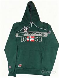 Felpa Norway Geographical - L - colore verde