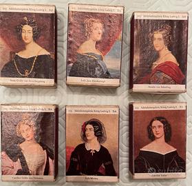 Lotto 6 fiammiferi vintage Germania anni ’70