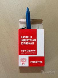 Pastelli blu vintage industriali Presbitero