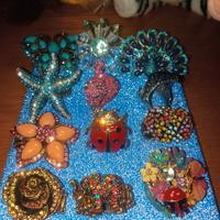 12 anelli bijoux elastici 