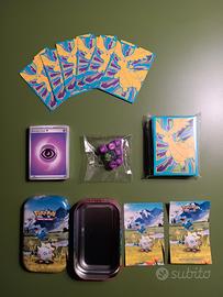 Mini tin Ascesa eroica Pokemon con dadi energie sl