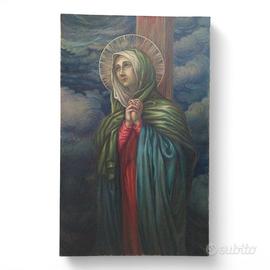 QUADRO MADONNA ADDOLORATA - A. DE BERNARDI (ATTR.)