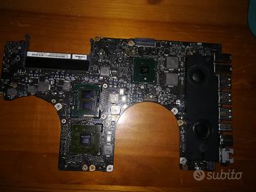 Scheda logica macbook pro 17 A1297