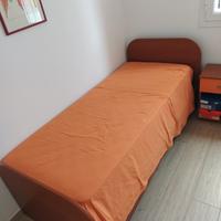 Lettino color ciliegio