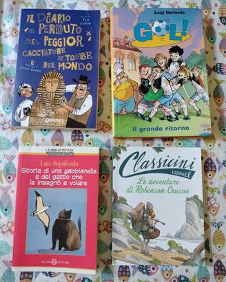 4 libri per bambini