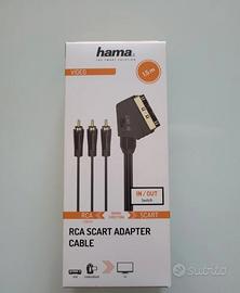 Cavo adattatore RCA-scart