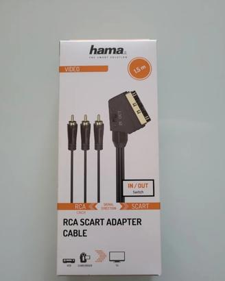Cavo adattatore RCA-scart