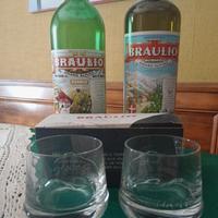 Coppia di bicchieri Amaro Braulio EdizioneLimitata
