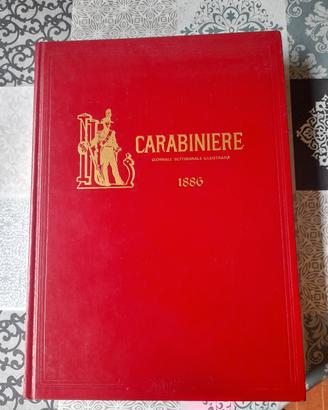 Raccolta rivista "Il Carabiniere" anno 1886