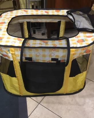 BOX IN TESSUTO X CANI RICHIUDIBILE NUOVISSIMO