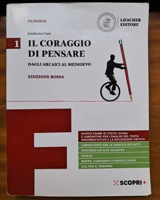 "Il coraggio di Pensare 1, ISBN: 9788858334300