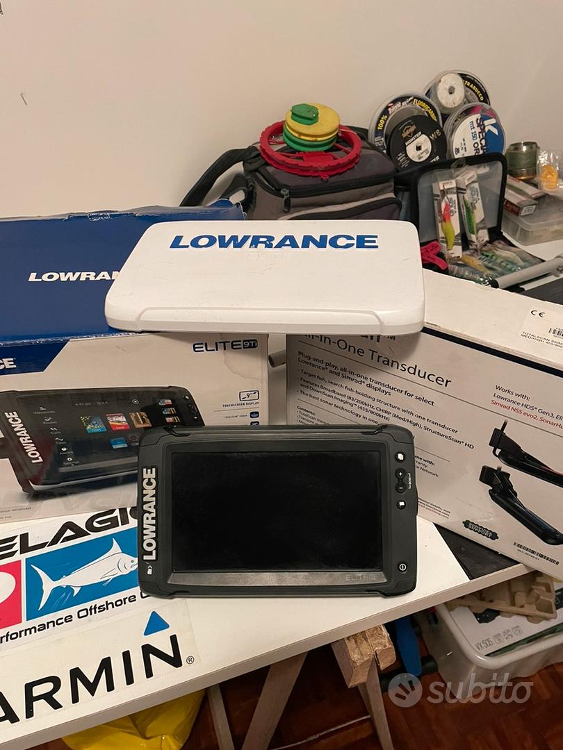 Ecoscandaglio Lowrance Elite Ti 9 - Nautica In vendita a Parma