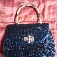 Borsetta nera vintage bamboo