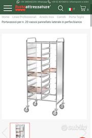 Carrello portavassoi