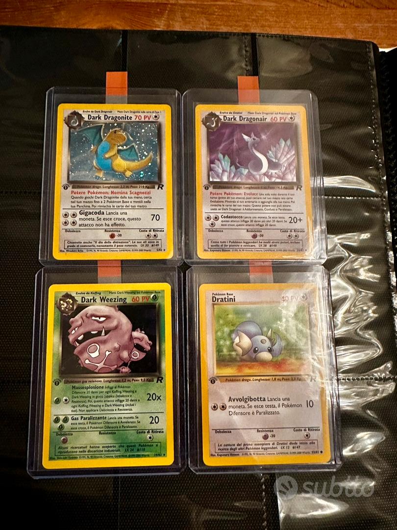 Lotto Pokemon Team Rocket - 1 Ed. ITA - Collezionismo In vendita a Trento