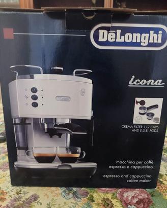Macchina per caffè e cappuccino De Longhi
