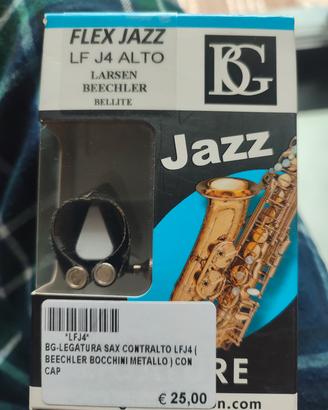 legatura sax contralto BG Flex Jazz 