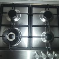 piano cottura d acciaio 