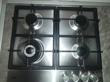 piano cottura d acciaio 