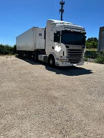 Scania R440 euro 6 e semirimorchio monoasse