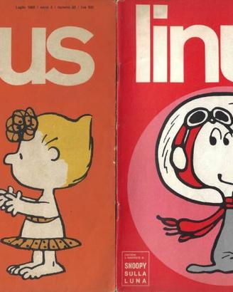 Rivista LINUS numeri 51 e 52 giugno e luglio 1969