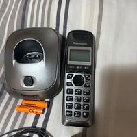 Telefono cordless Panasonic funzionante
