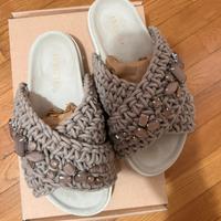 Ciabatta Intreccio Inuikii n.38 con pietre