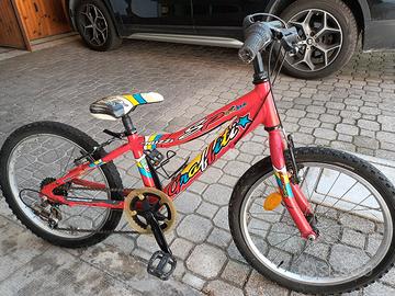 muontain bike,taglia 20,età 6/8 anni