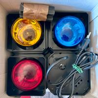 2 set di 6 luci psichedeliche vintage