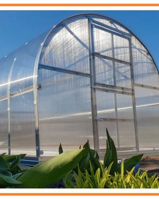 Serra Gazebo 3x6 serre professionali poly4mm 6x3