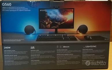 Logitech G560 ALTOPARLANTI GAMING LIGHTSYNC PC