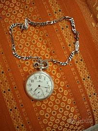 orologio da taschino in  argento