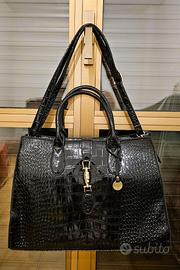 NUOVO Borsone nero elegante – perfetto per tablet