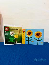 Lego 30701 Field Flowers + 40524 Sunflowers Flores