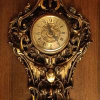 Orologio a parete vintage stile barocco