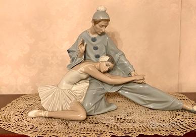 PIERROT CON BALLERINA LLADRO'