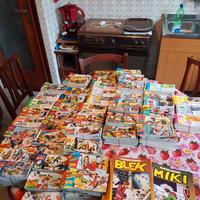 COLLEZIONE STRISCE FUMETTI MIKI E BLACK