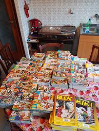 COLLEZIONE STRISCE FUMETTI MIKI E BLACK