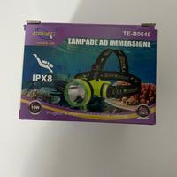 Torcia subacquea 10w