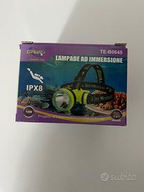 Torcia subacquea 10w