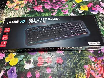 Tastiera gaming Keyboard RGB