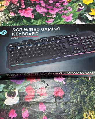 Tastiera gaming Keyboard RGB