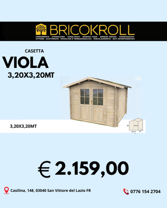 casetta di legno