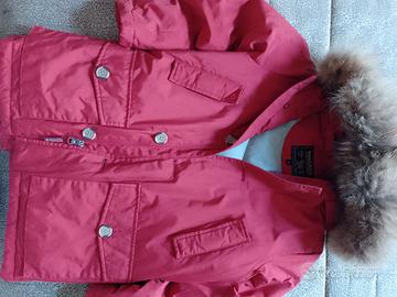 parka Woolrich rosso 8 anni
