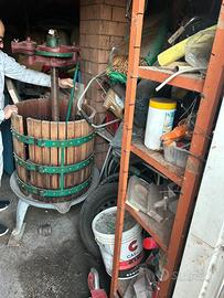 Torchio e pigiatrice