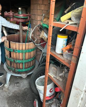 Torchio e pigiatrice