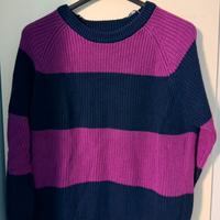 Maglione a righe
