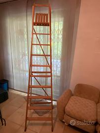 Scala in legno 10 gradini