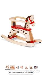 Cavallino a dondolo Janod nuovo