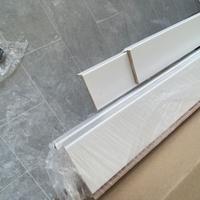 N * 14 Coprifilo porta bianco con ala 20mm